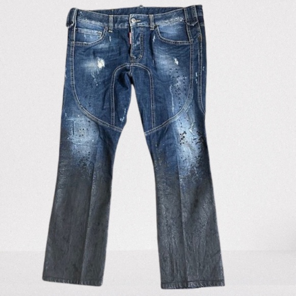 DSQUARED2 Ombré Effect Jeans Size 44 Italian🌸 - Picture 2 of 16